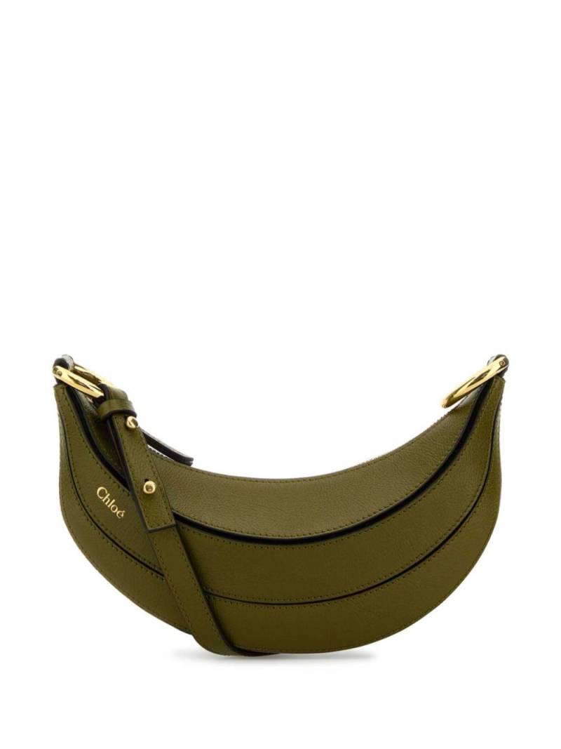 Chloé Banana grained-leather crossbody bag - Green von Chloé