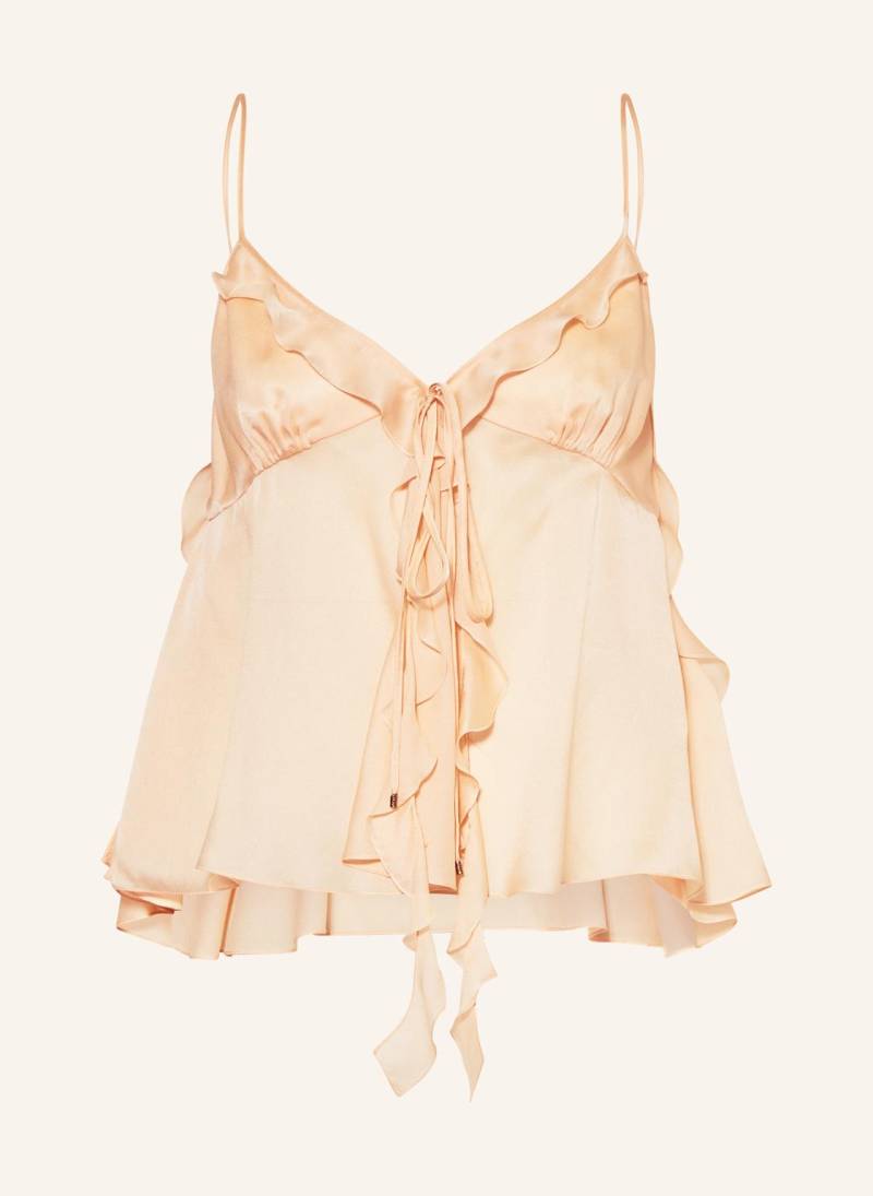 Chloé Blusentop Aus Seide rosa von Chloé