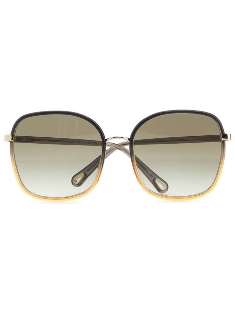 Chloé CH00315 square-frame sunglasses - Grey von Chloé