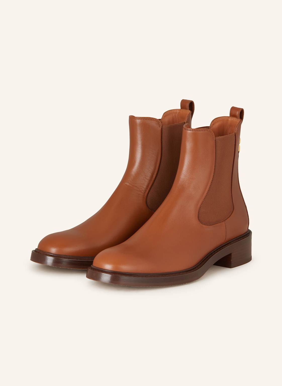 Chloé Chelsea-Boots Marcie braun von Chloé