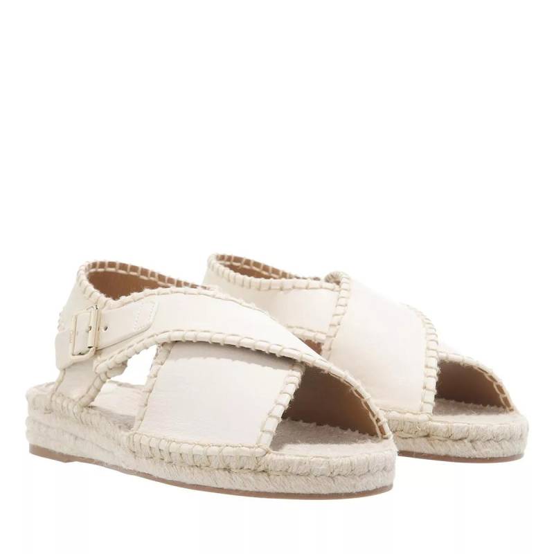 Chloé Espadrilles - Lucinda Flat Espadrille - Gr. 36 (EU) - in Creme - für Damen von Chloé