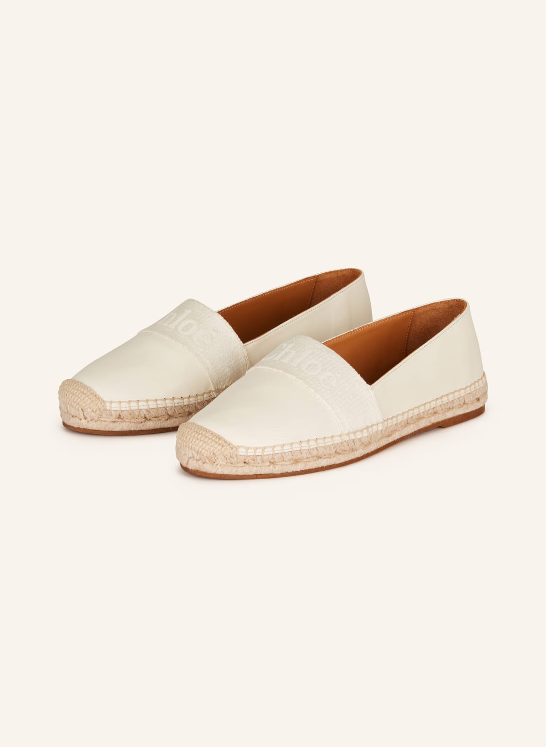 Chloé Espadrilles Piia weiss von Chloé