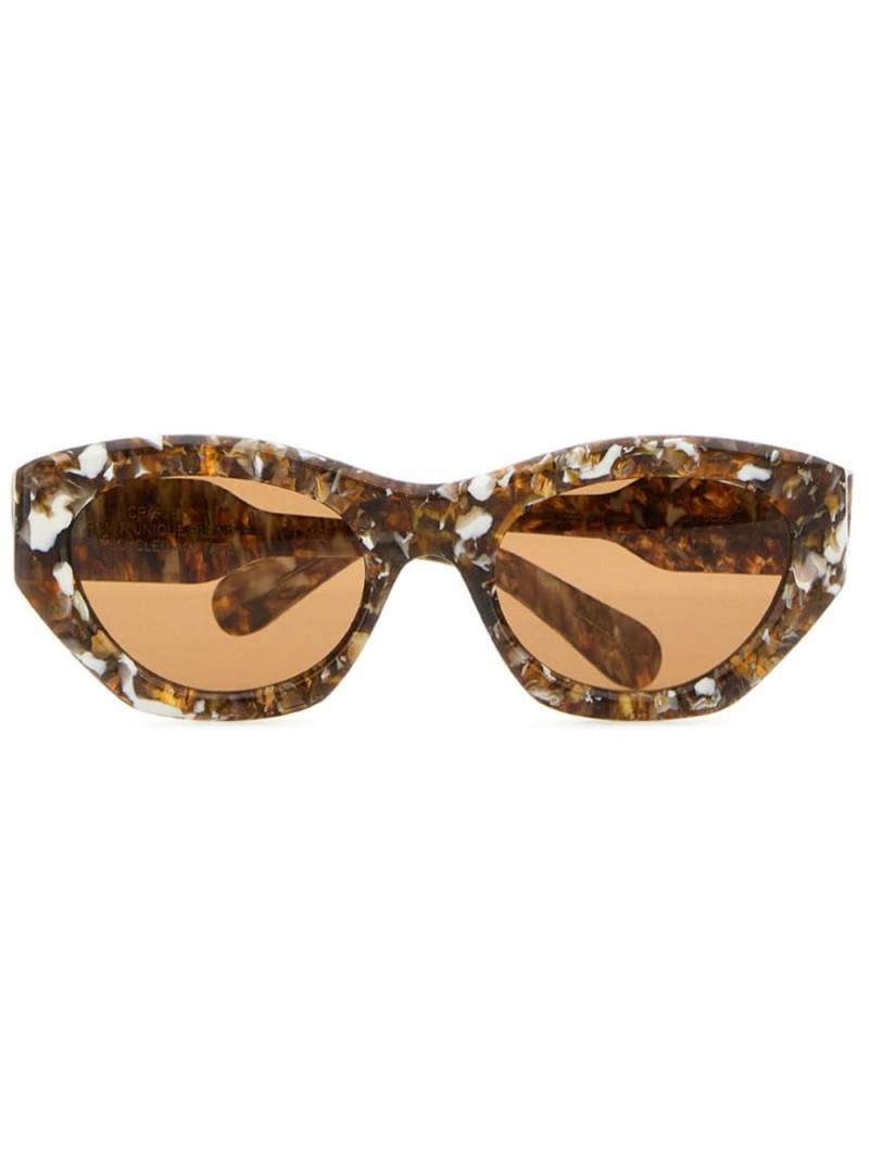 Chloé Gayia cat-eye frame sunglasses - Neutrals von Chloé