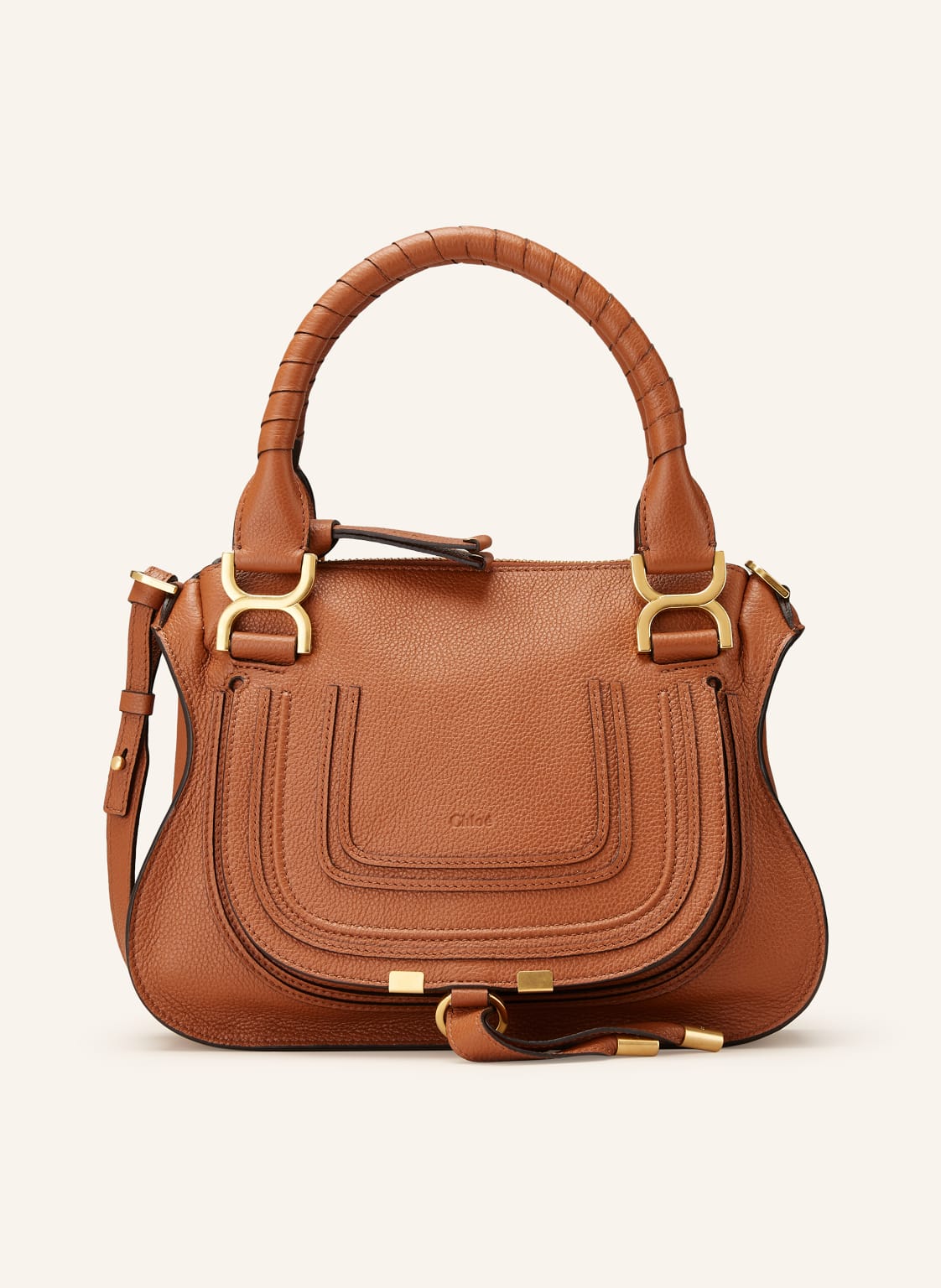 Chloé Handtasche Marcie braun von Chloé