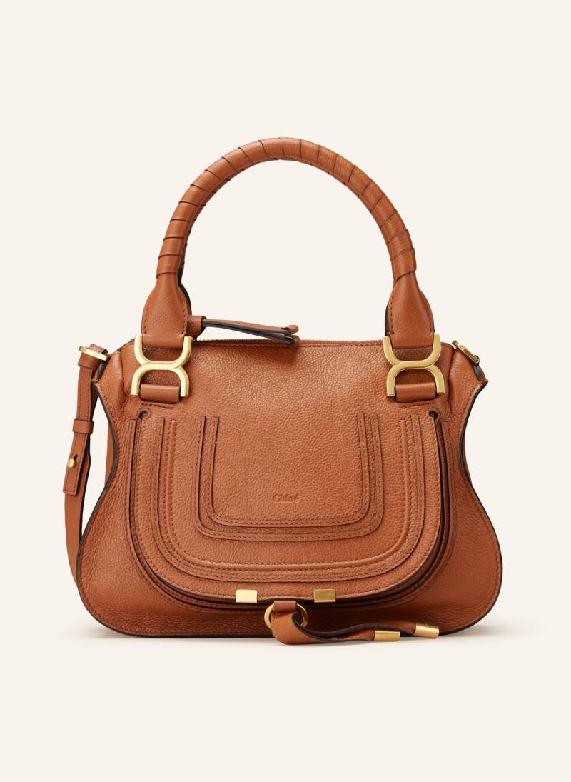 Chloé Handtasche Marcie Small braun von Chloé