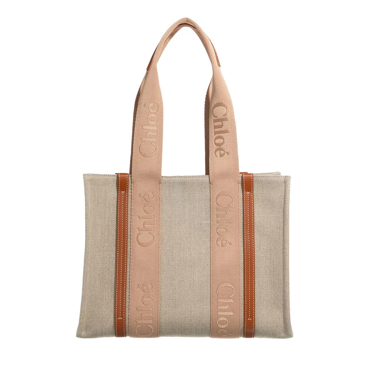 Chloé Handtasche - Woody - Gr. unisize - in Beige - für Damen von Chloé