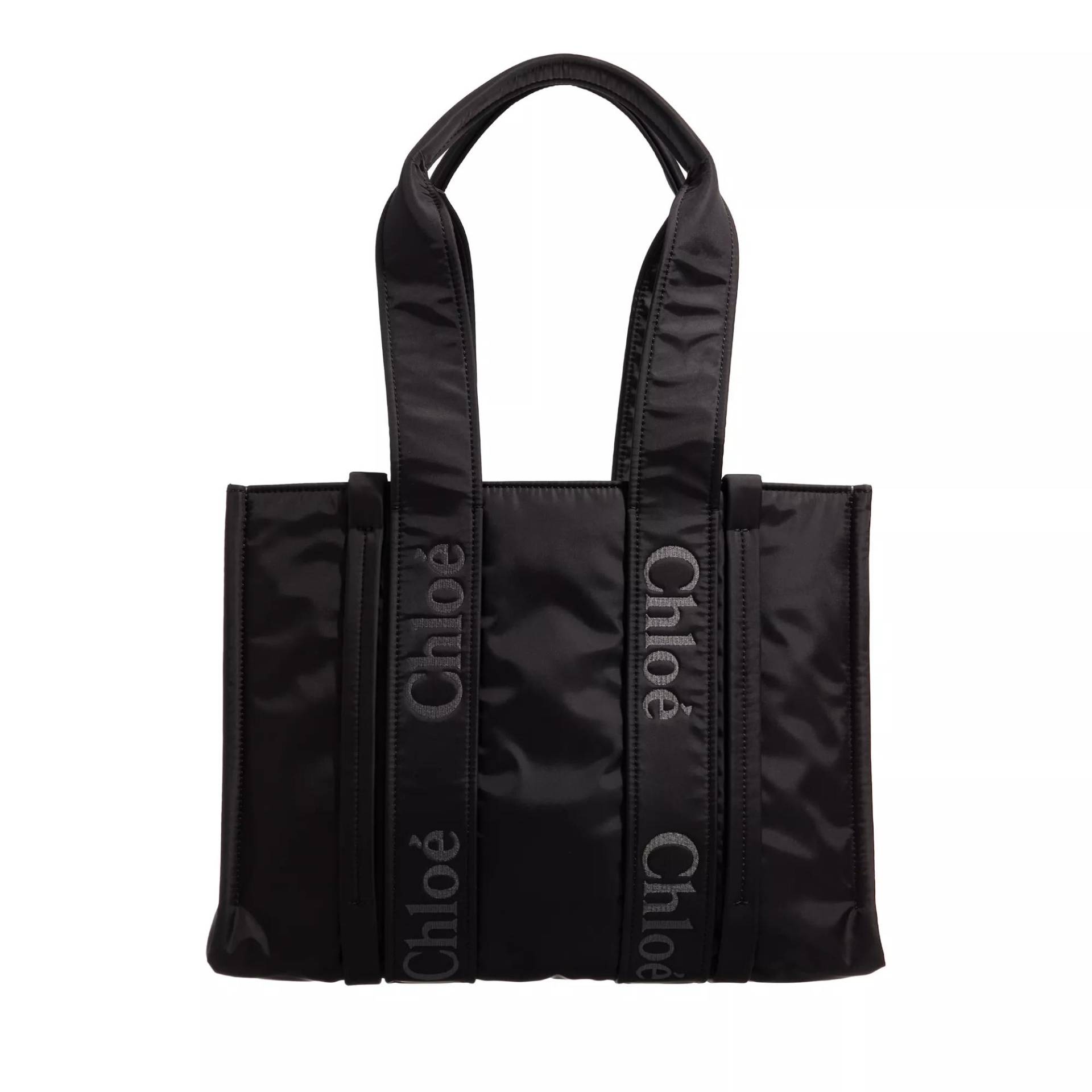 Chloé Handtasche - Woody Tote Bag - Gr. unisize - in Schwarz - für Damen von Chloé