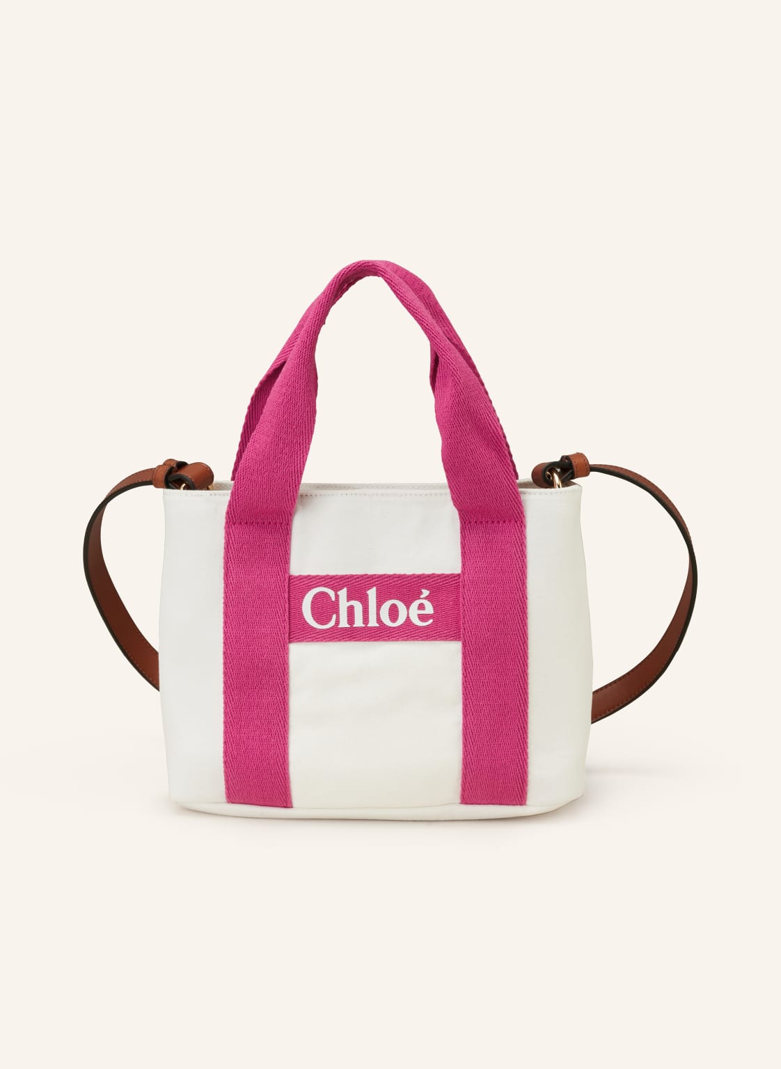 Chloé Handtasche weiss von Chloé