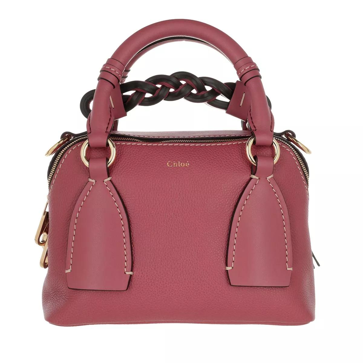 Chloé Henkeltasche - Daria Shoulder Bag Small - Gr. unisize - in Rosa - für Damen von Chloé