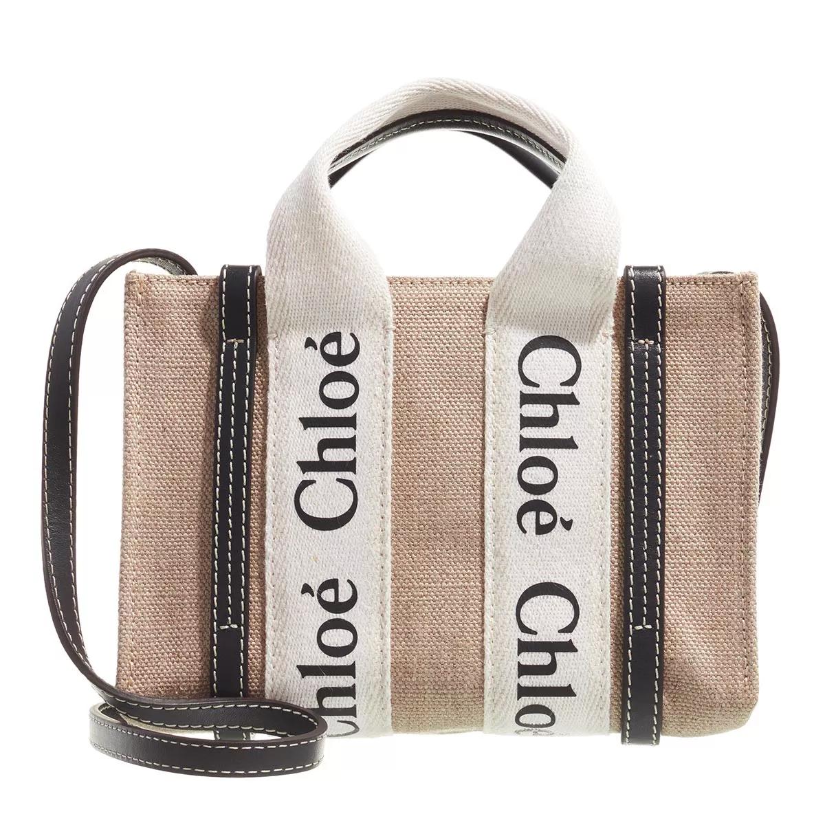 Chloé Handtasche - Woody - Gr. unisize - in Beige - für Damen von Chloé