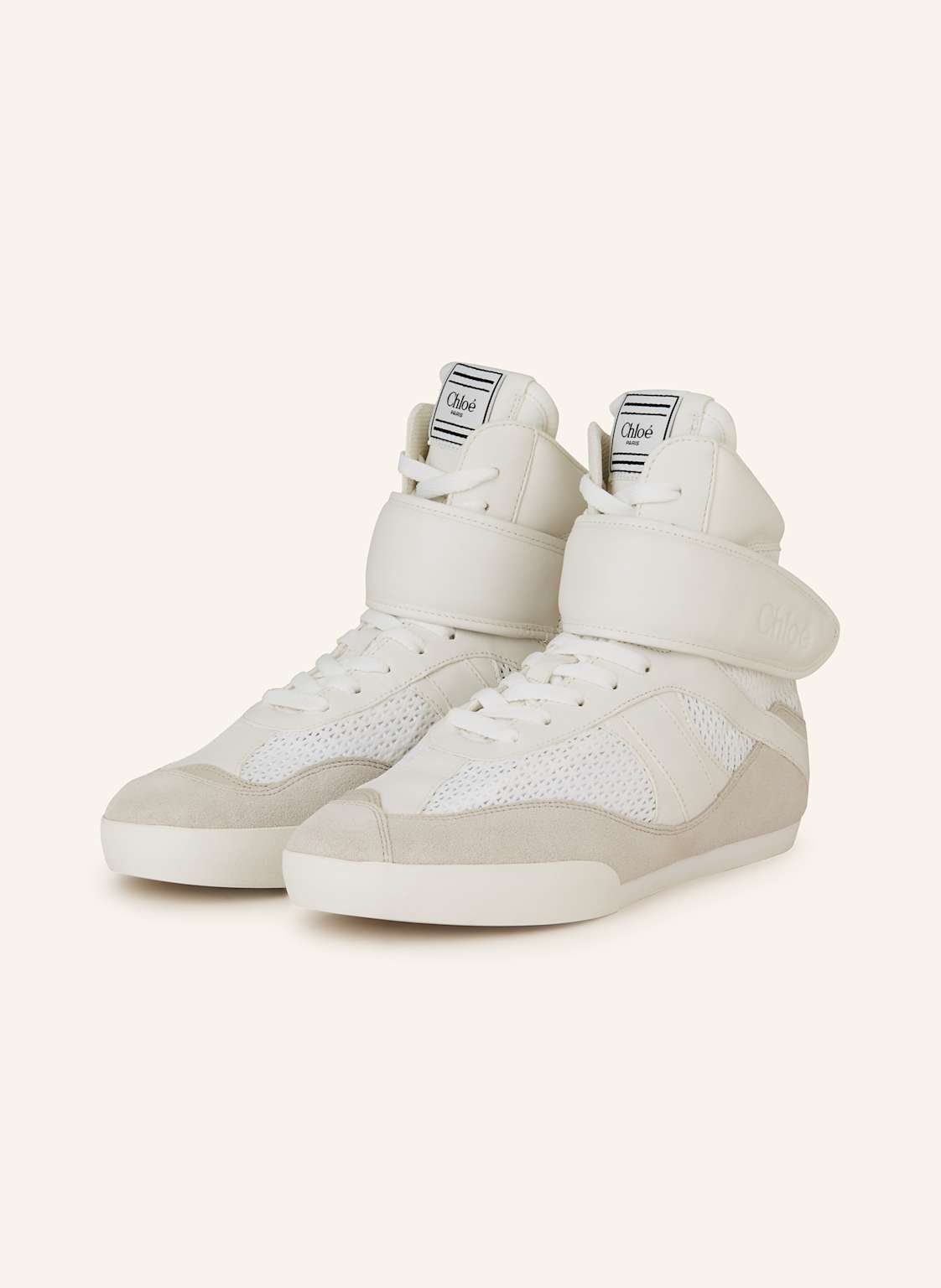 Chloé Hightop-Sneaker Kick weiss von Chloé