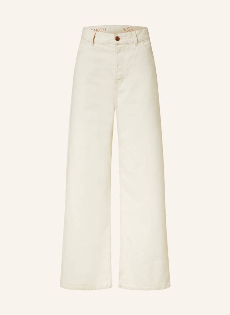 Chloé Jeans-Culotte Stromboli beige von Chloé