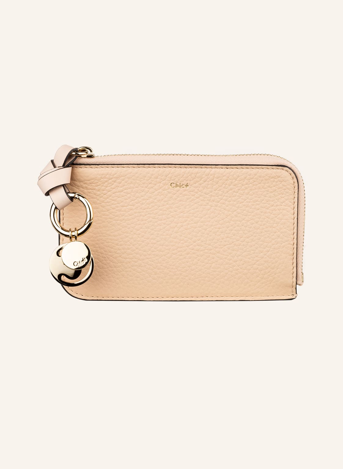 Chloé Kartenetui Alphabet Mit Münzfach pink von Chloé