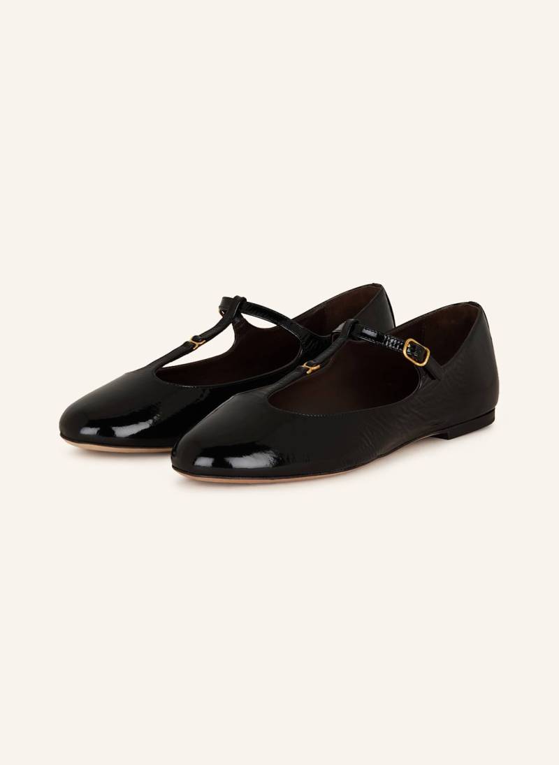 Chloé Lack-Ballerinas Marcie schwarz von Chloé