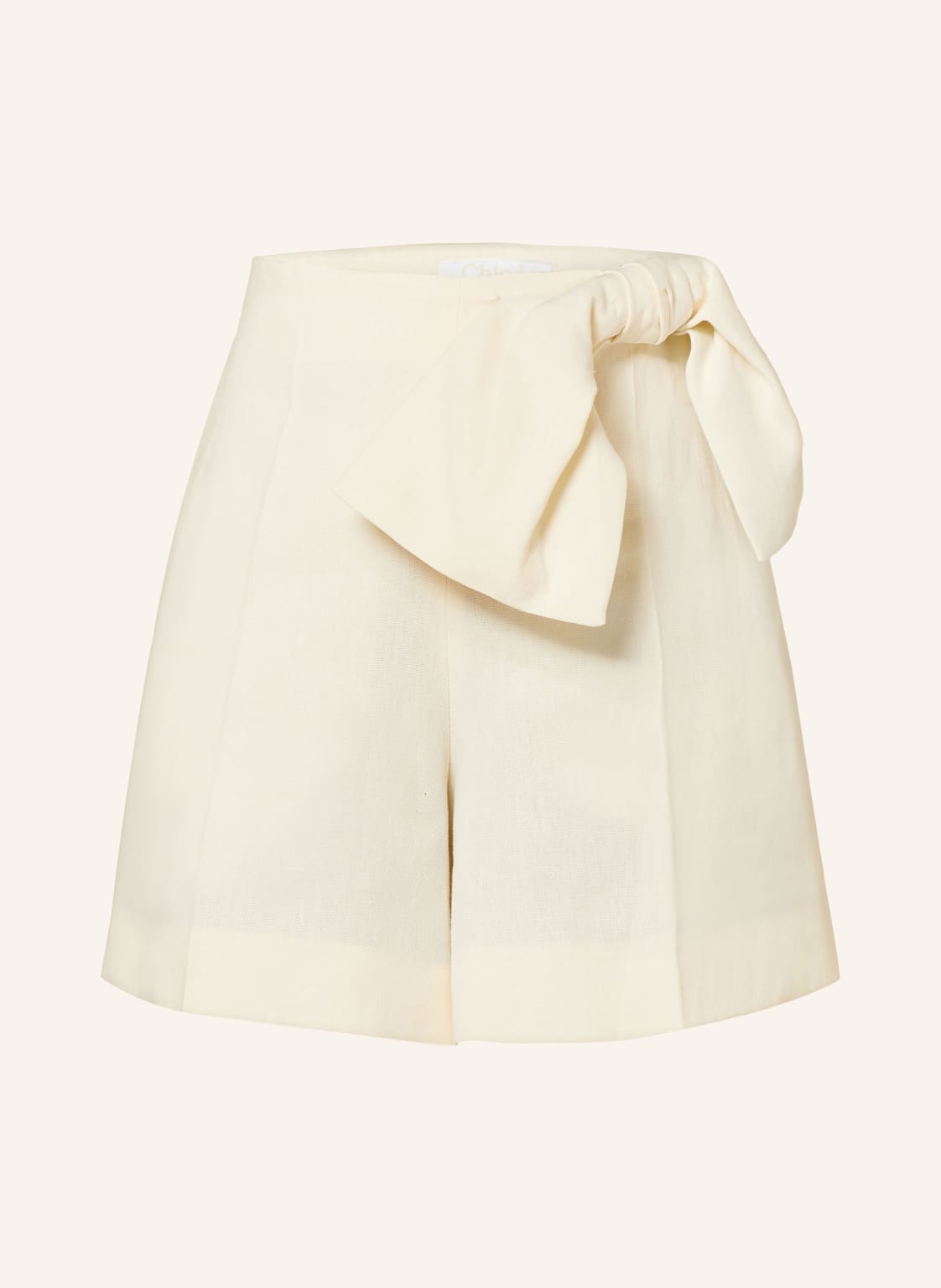 Chloé Leinenshorts weiss von Chloé