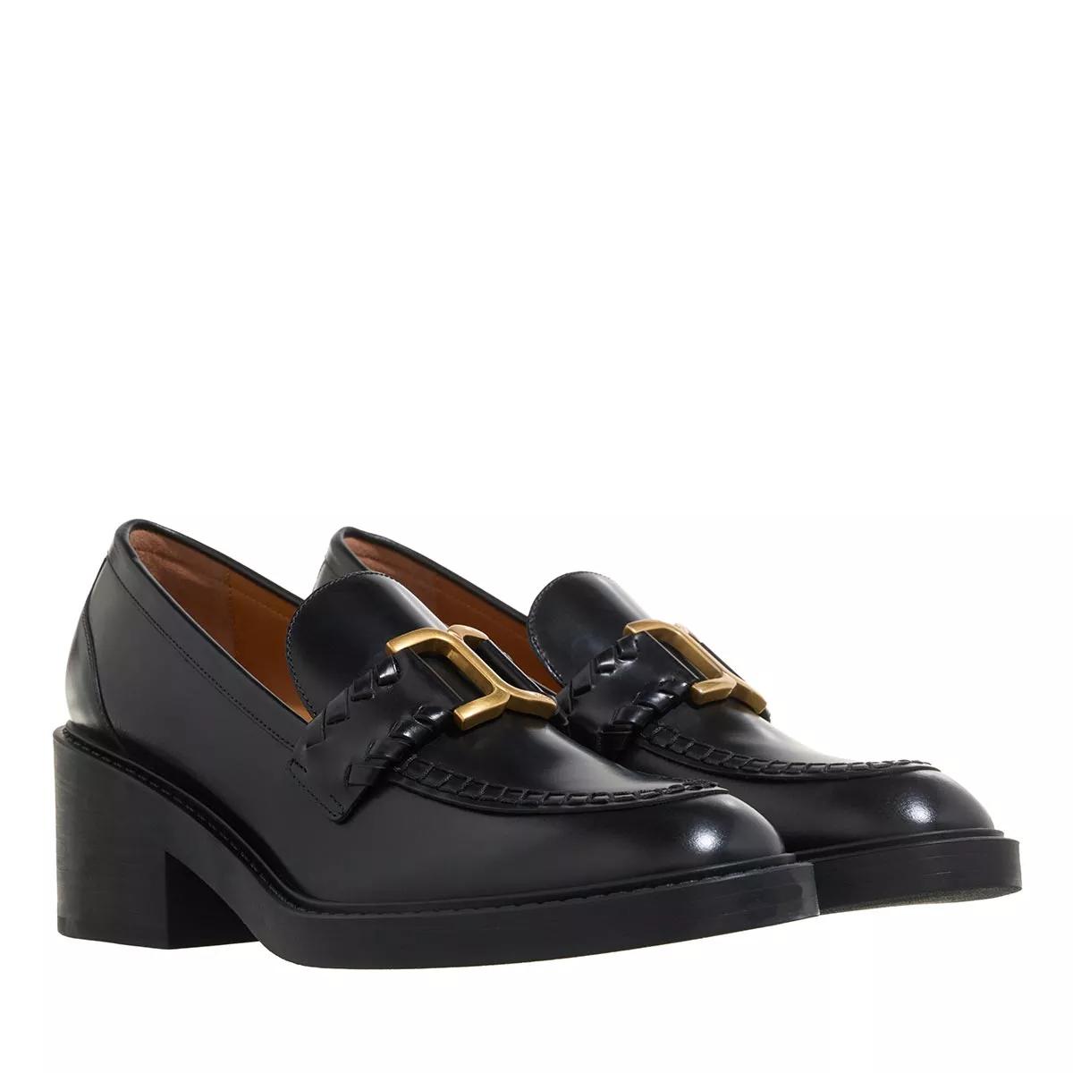 Chloé Loafer - Marcie Brushed Loafers - Gr. 41 (EU) - in Schwarz - für Damen von Chloé