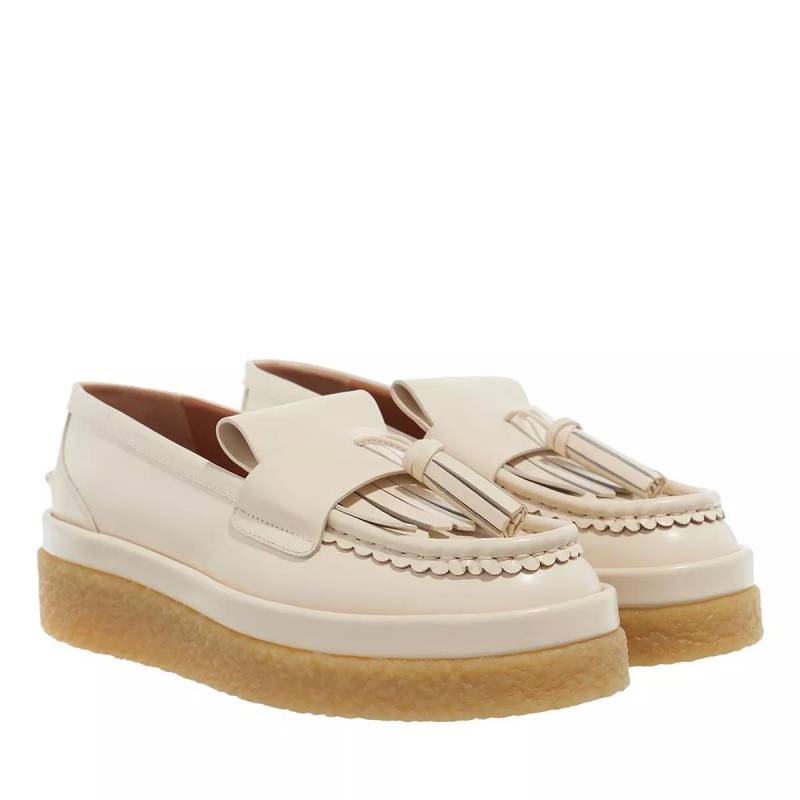 Chloé Loafer - Jamie Moccasin Leather - Gr. 37 (EU) - in Creme - für Damen von Chloé