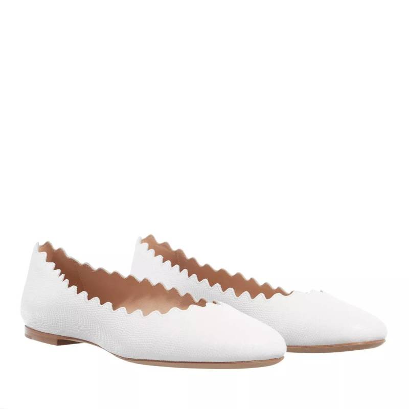 Chloé Loafer - Lauren Ballerina - Gr. 38 (EU) - in Weiß - für Damen von Chloé