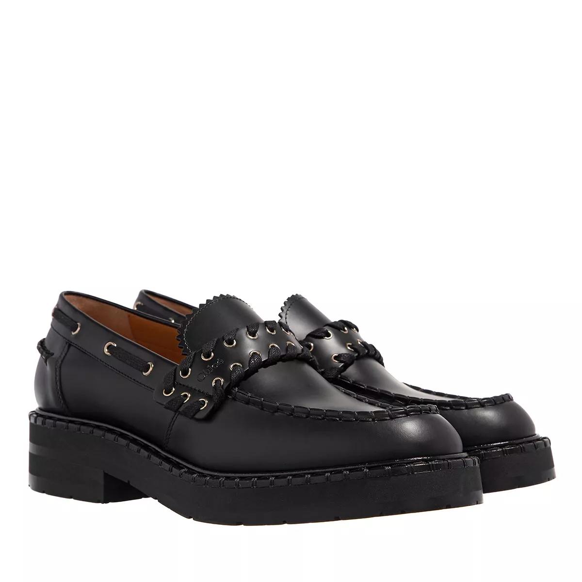 Chloé Loafers & Ballerinas - Noua Loafer Leather - Gr. 41 (EU) - in Schwarz - für Damen von Chloé