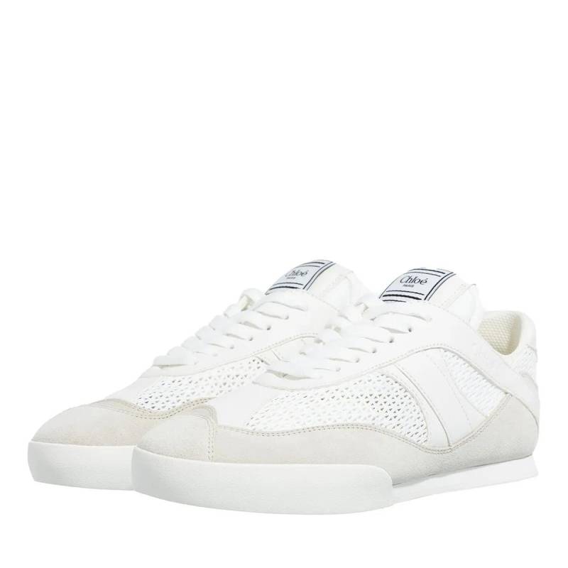 Chloé Low-Top Sneaker - Kick Sneaker - Gr. 36 (EU) - in Creme - für Damen von Chloé