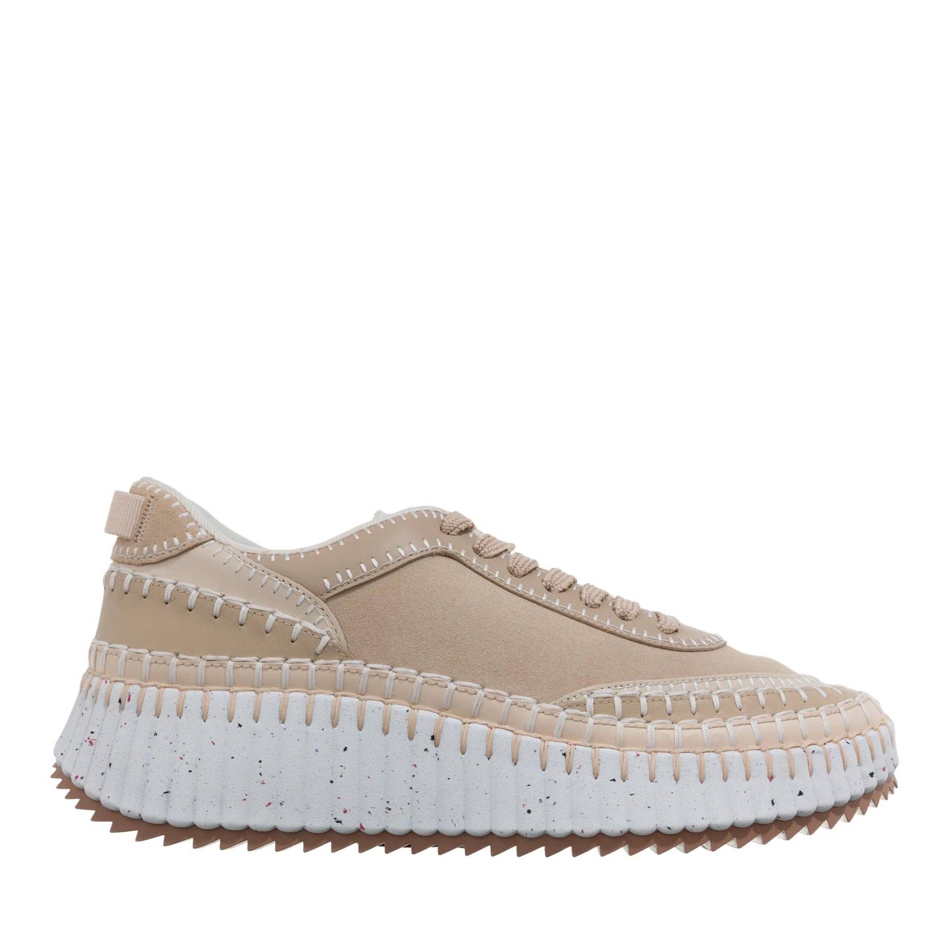 Chloé Low-Top Sneaker - Nama Sneaker - Gr. 37 (EU) - in Beige - für Damen von Chloé