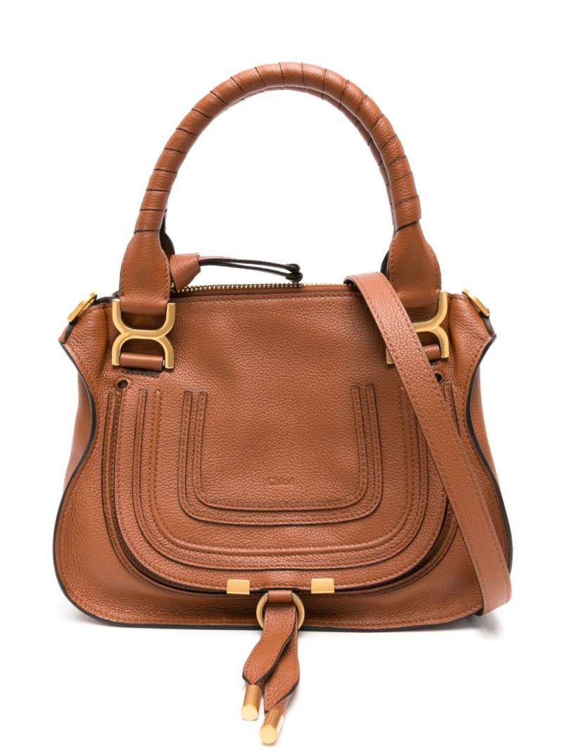 Chloé Marcie Double Carry tote bag - Brown von Chloé