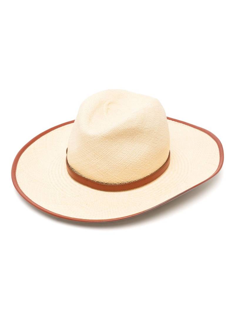 Chloé Marcie Panama hat - Neutrals von Chloé