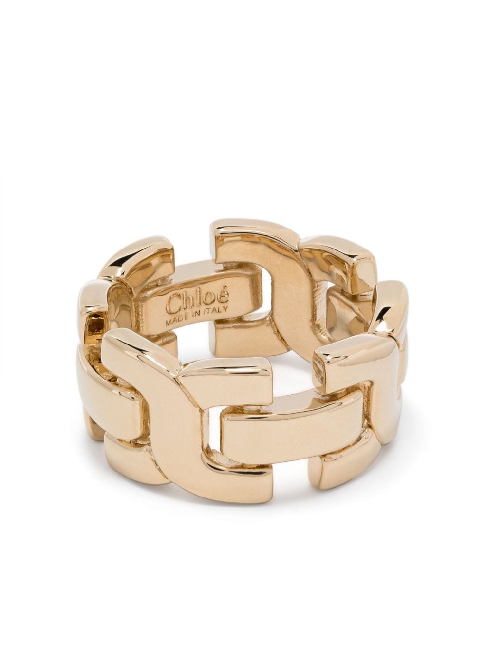 Chloé Marcie chain-link ring - Gold von Chloé