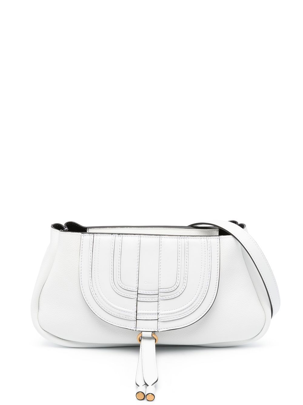 Chloé Marcie shoulder bag - White von Chloé