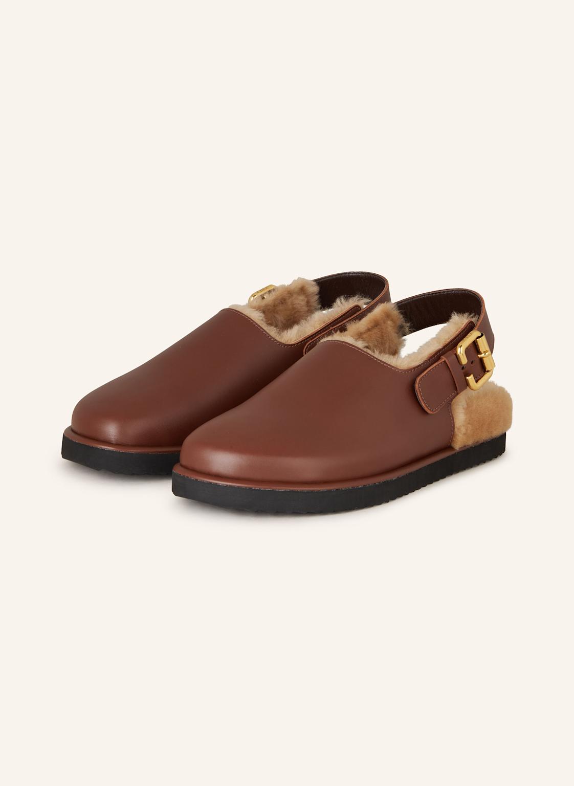 Chloé Mules Nil braun von Chloé