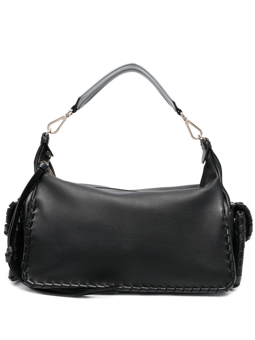 Chloé Nahir leather tote bag - Black von Chloé