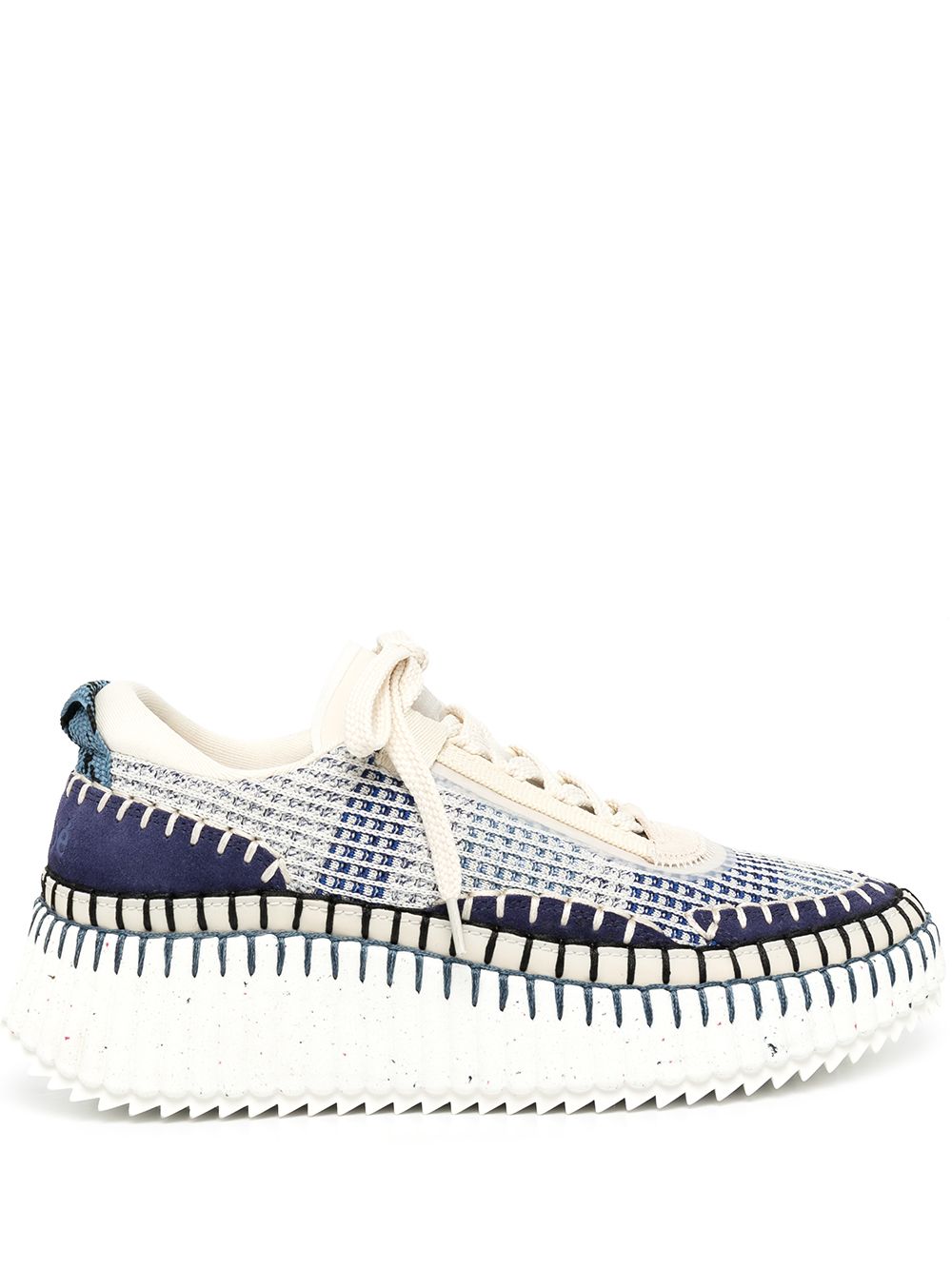 Chloé Nama mesh sneakers - White von Chloé