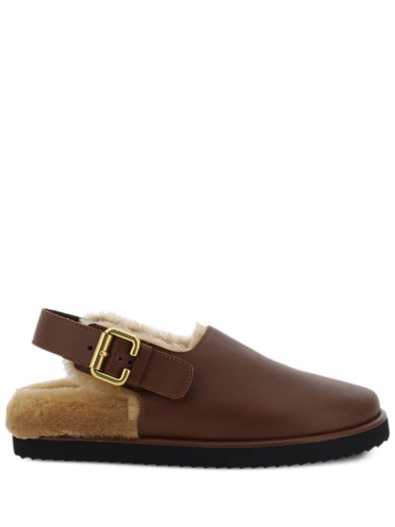 Chloé Nil slippers - Brown von Chloé