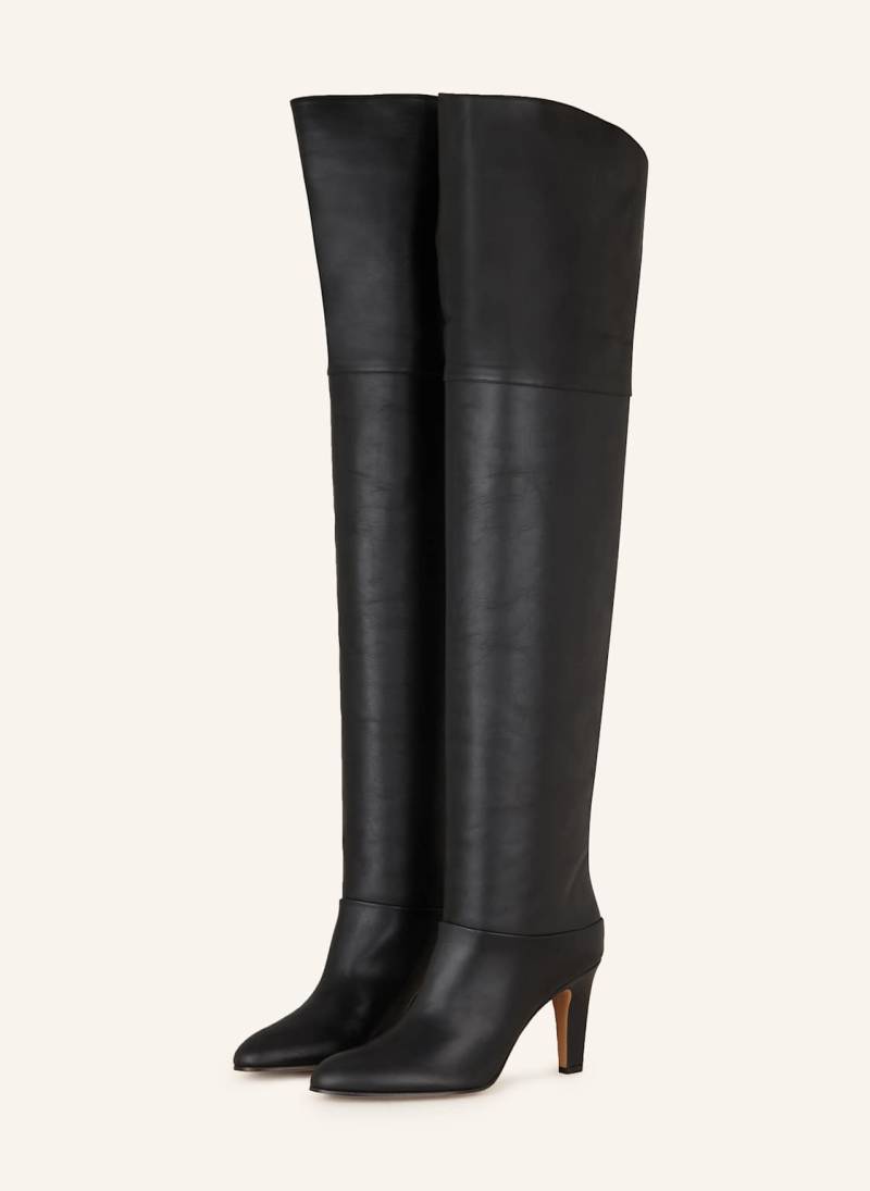 Chloé Overknee-Stiefel schwarz von Chloé