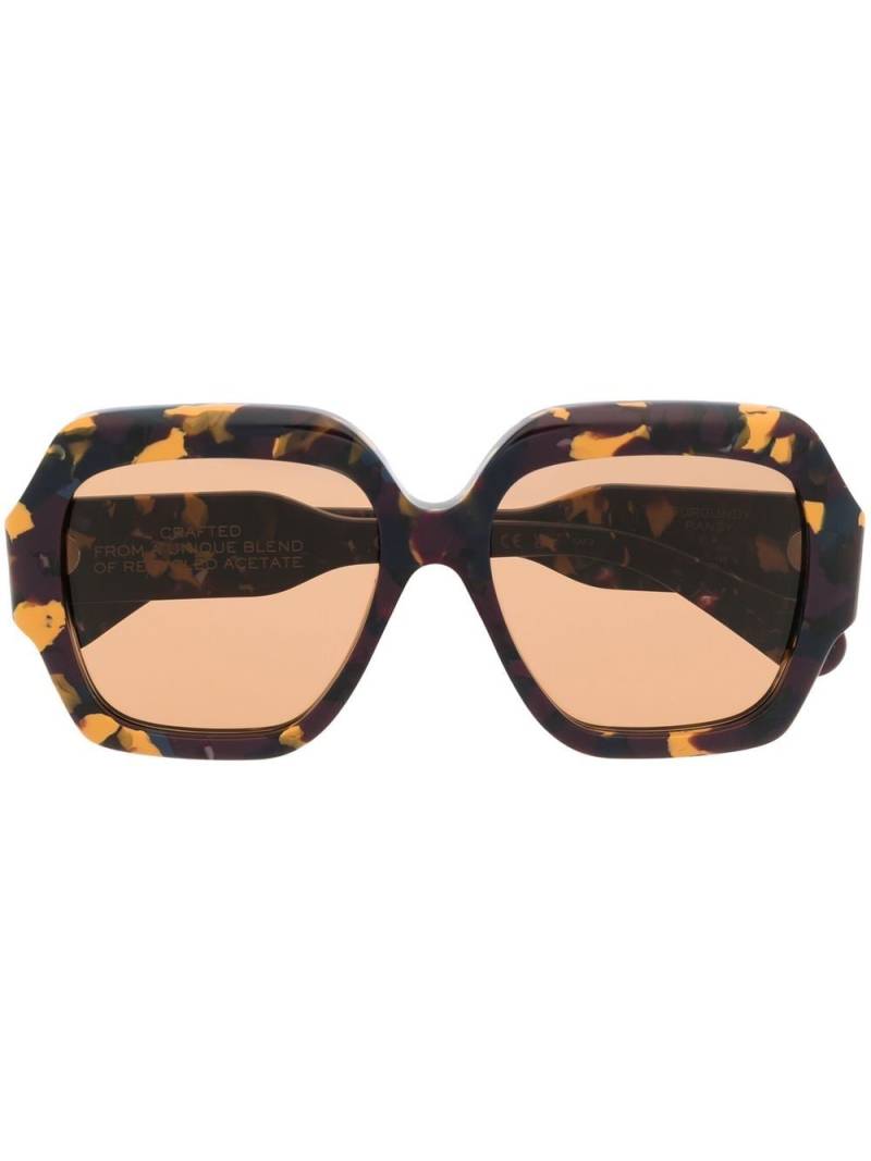 Chloé Oversized frame sunglasses - Red von Chloé