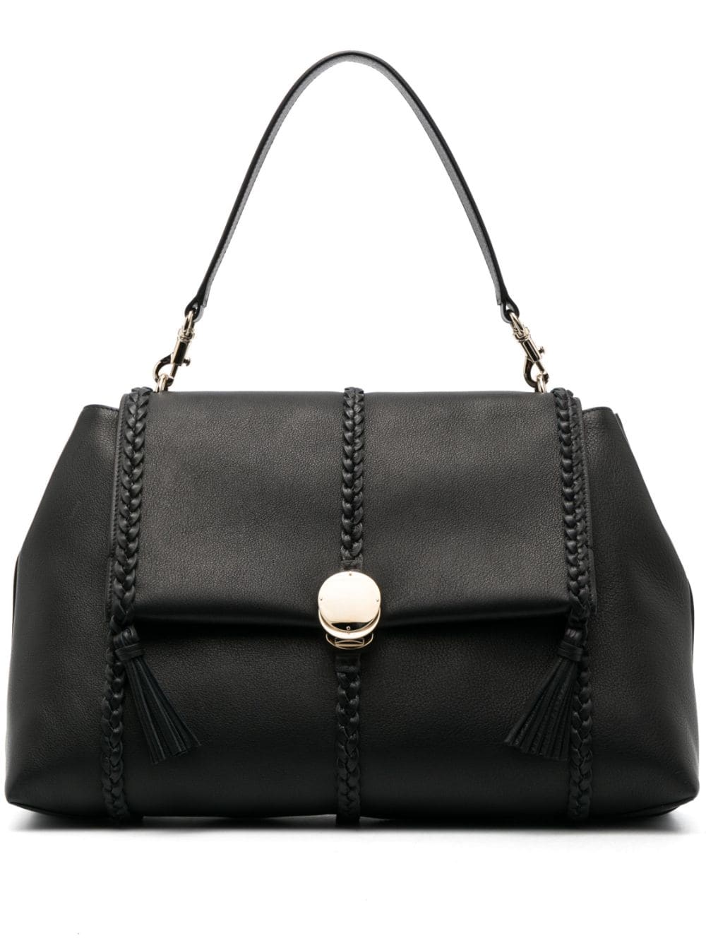 Chloé Penelope leather tote bag - Black von Chloé