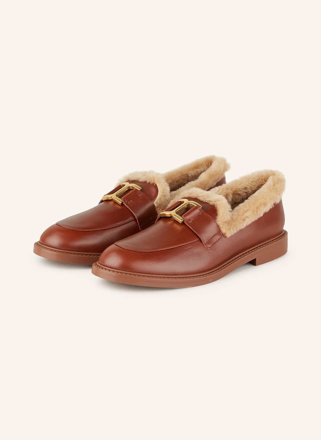 Chloé Penny-Loafer Marcie braun von Chloé