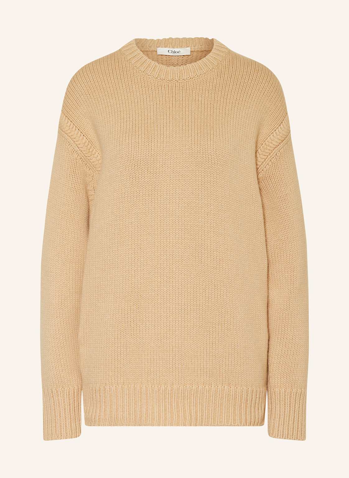 Chloé Pullover Mit Cashmere beige von Chloé