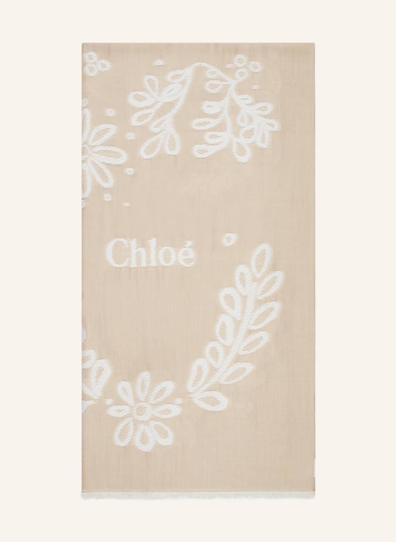 Chloé Schal beige von Chloé