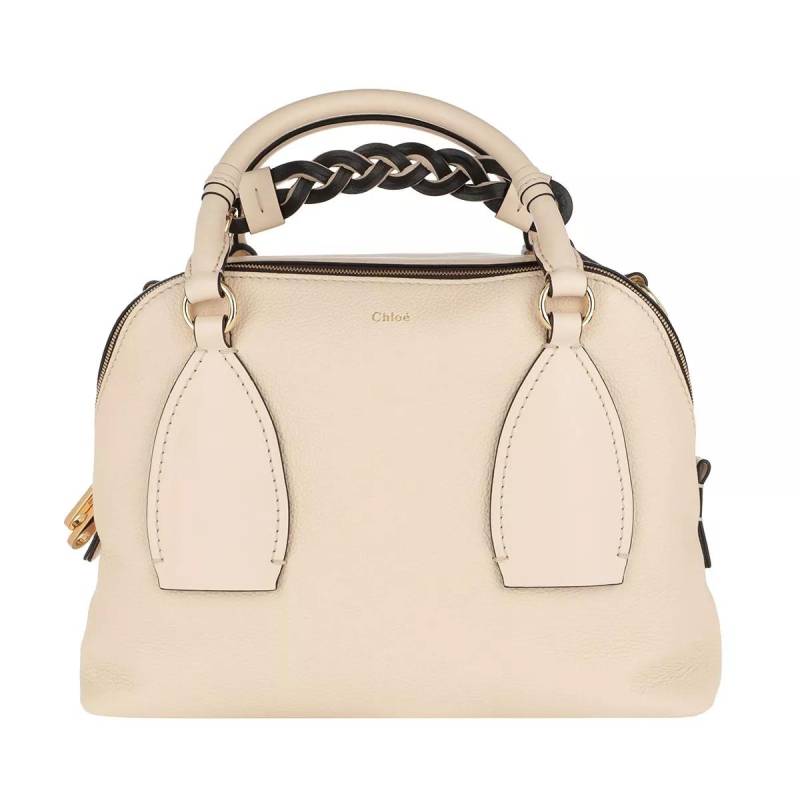 Chloé Schultertasche - Daria Shoulder Bag Medium - Gr. unisize - in Beige - für Damen von Chloé