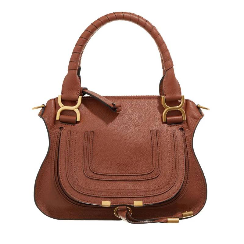 Chloé Schultertasche - Marcie - Gr. unisize - in Braun - für Damen von Chloé
