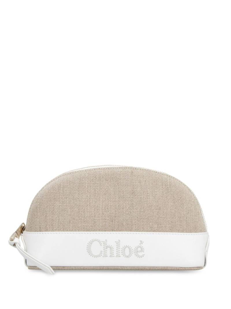 Chloé Sense make-up bag - Neutrals von Chloé