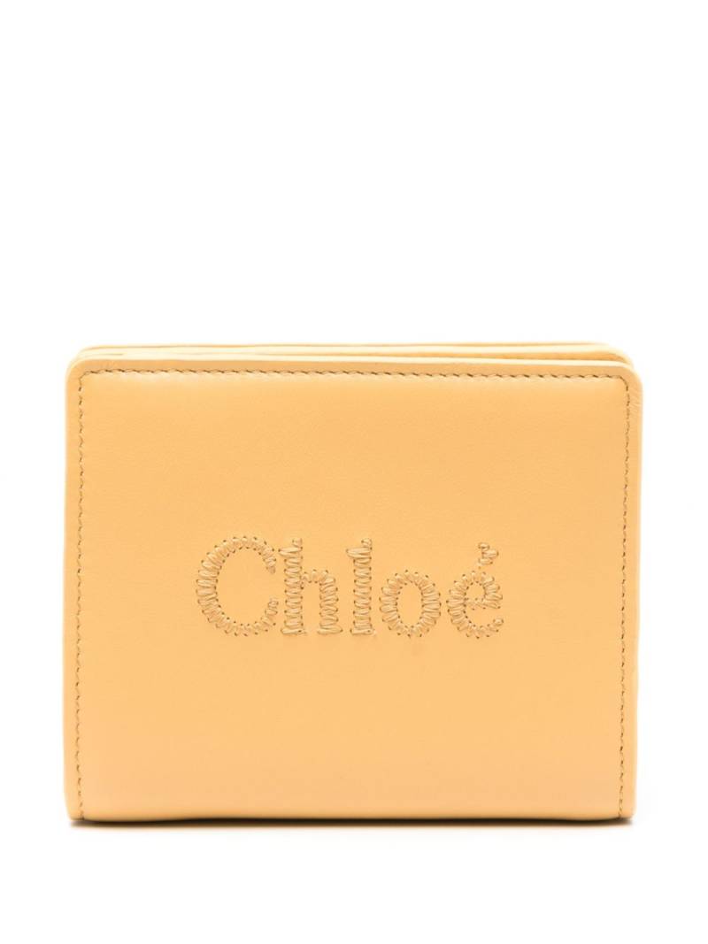 Chloé Sense wallet - Yellow von Chloé