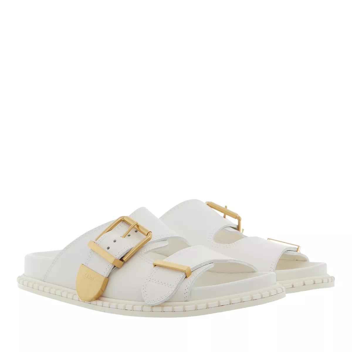 Chloé Slipper & Pantoletten - Slides Woman - Gr. 41 (EU) - in Creme - für Damen von Chloé