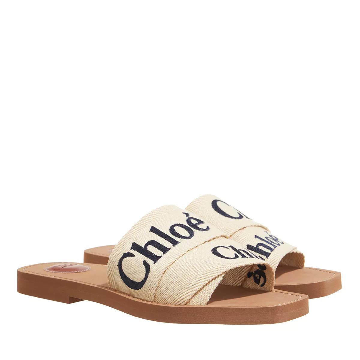 Chloé Slipper & Pantoletten - Woody Flat Mule - Gr. 35 (EU) - in Beige - für Damen von Chloé