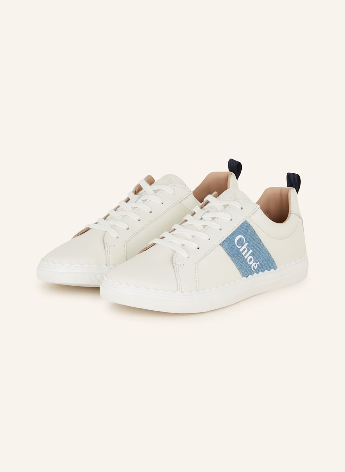 Chloé Sneaker Chloe weiss von Chloé