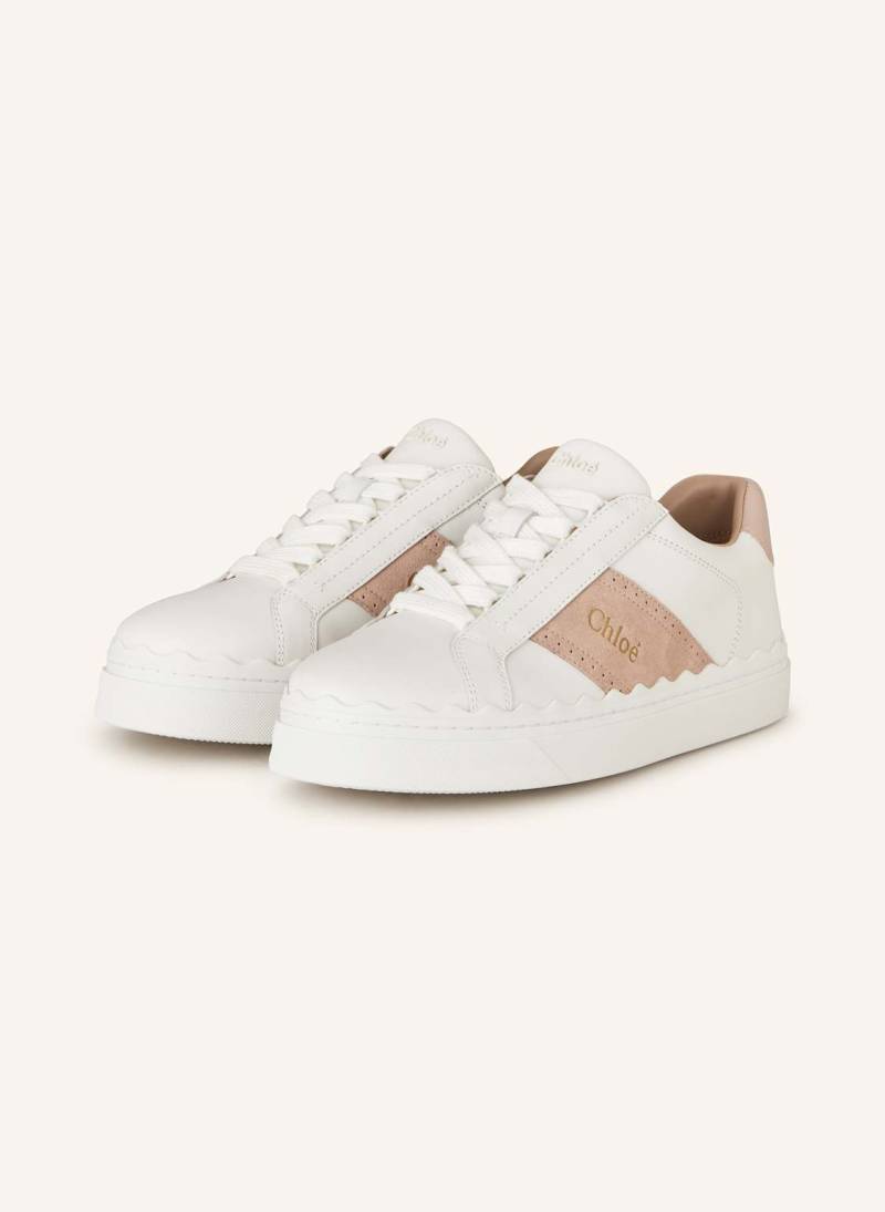 Chloé Sneaker Lauren weiss von Chloé