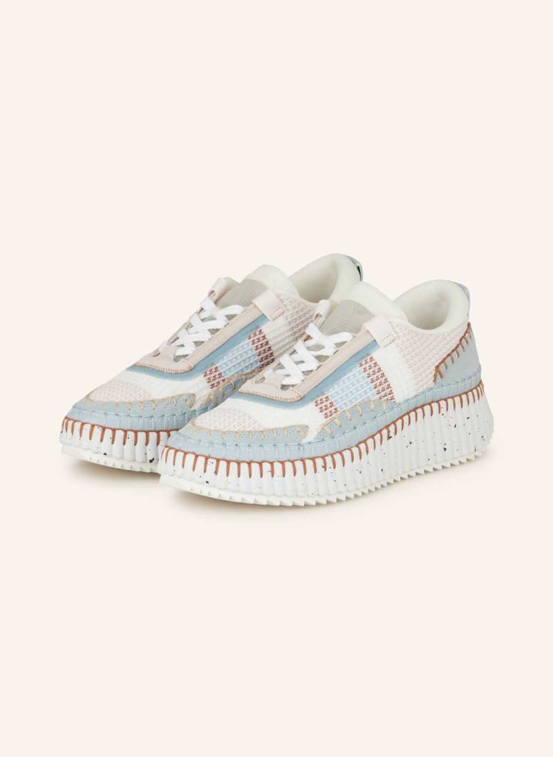 Chloé Sneaker Nama blau von Chloé