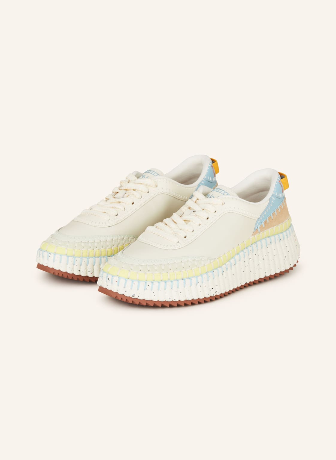 Chloé Sneaker Nama blau von Chloé