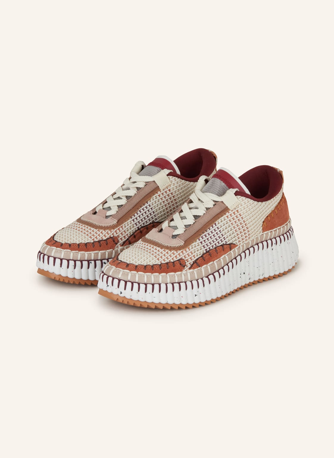 Chloé Sneaker Nama braun von Chloé